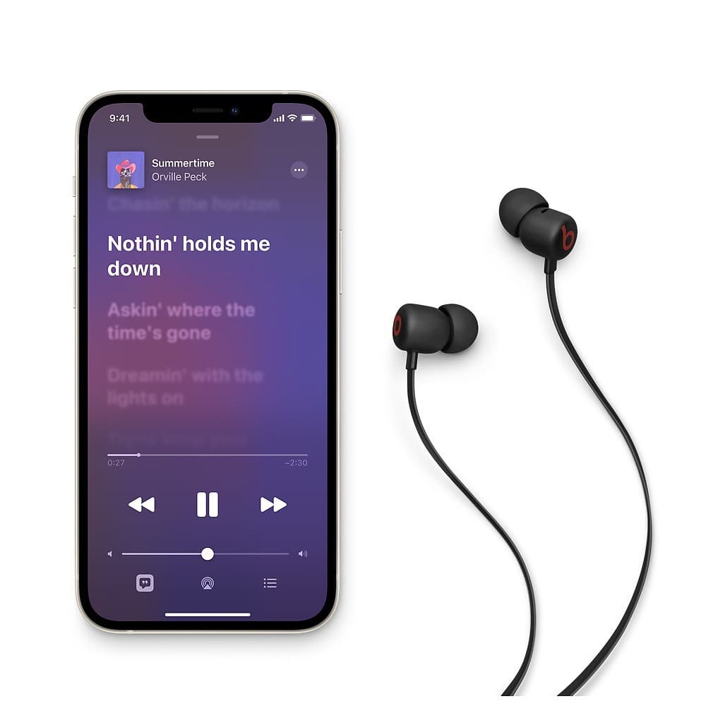 Apple Beats Flex, Auscultadores, Intra-auditivo, Fita de pescoço, Preto, Binaural, Botão, Unidade de comando integrado — miniatura 2