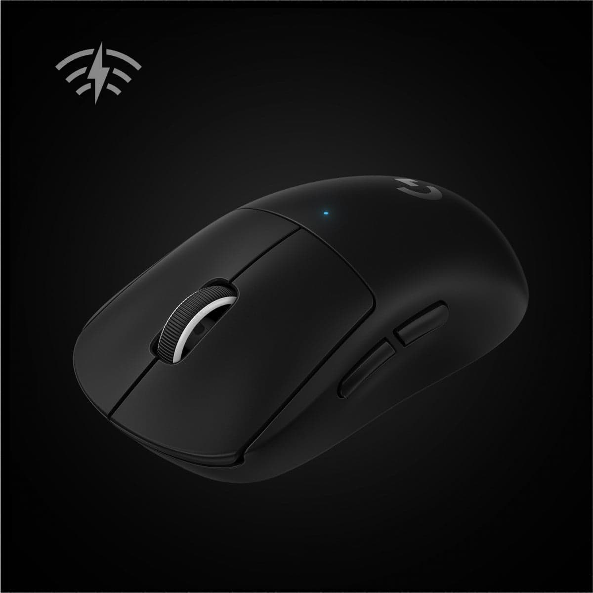 Logitech PRO X SUPERLIGHT Wireless Gaming Mouse - Rato - óptico - 5 botões - sem fios - 2.4 GHz - recetor USB Logitech LIGHTSPEED - preto — miniatura 4