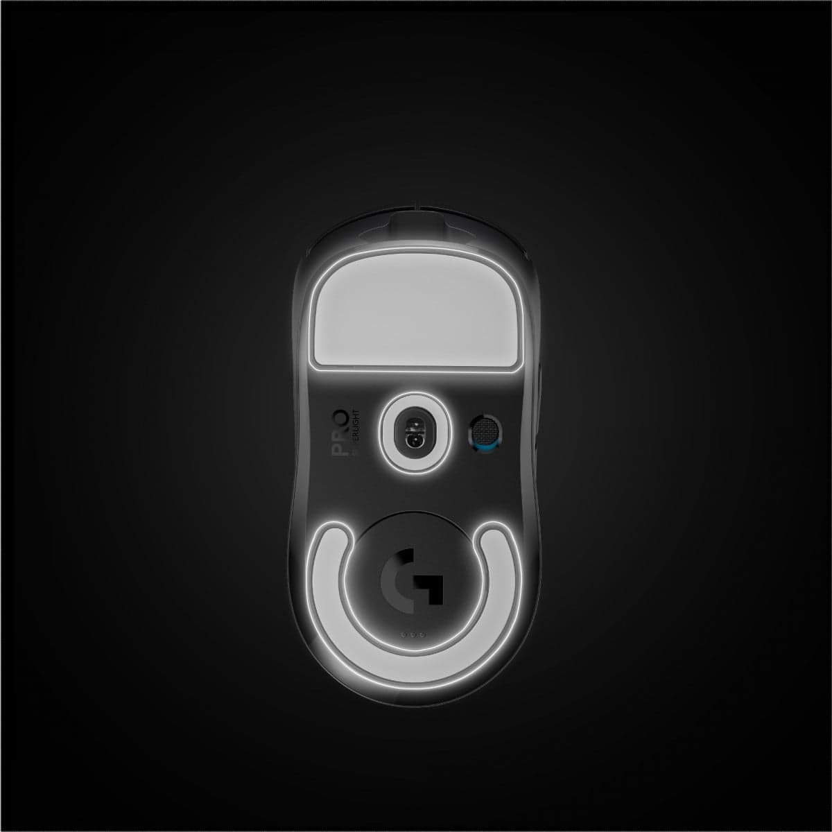 Logitech PRO X SUPERLIGHT Wireless Gaming Mouse - Rato - óptico - 5 botões - sem fios - 2.4 GHz - recetor USB Logitech LIGHTSPEED - preto — miniatura 6