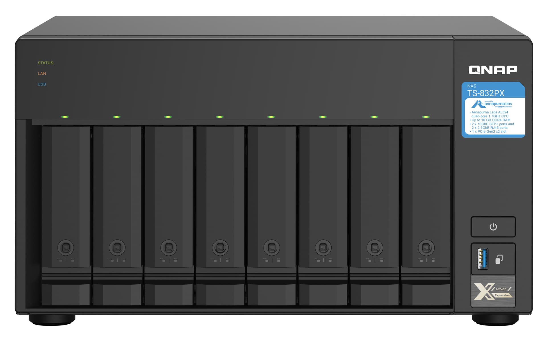 QNAP TS-832PX — miniatura 1
