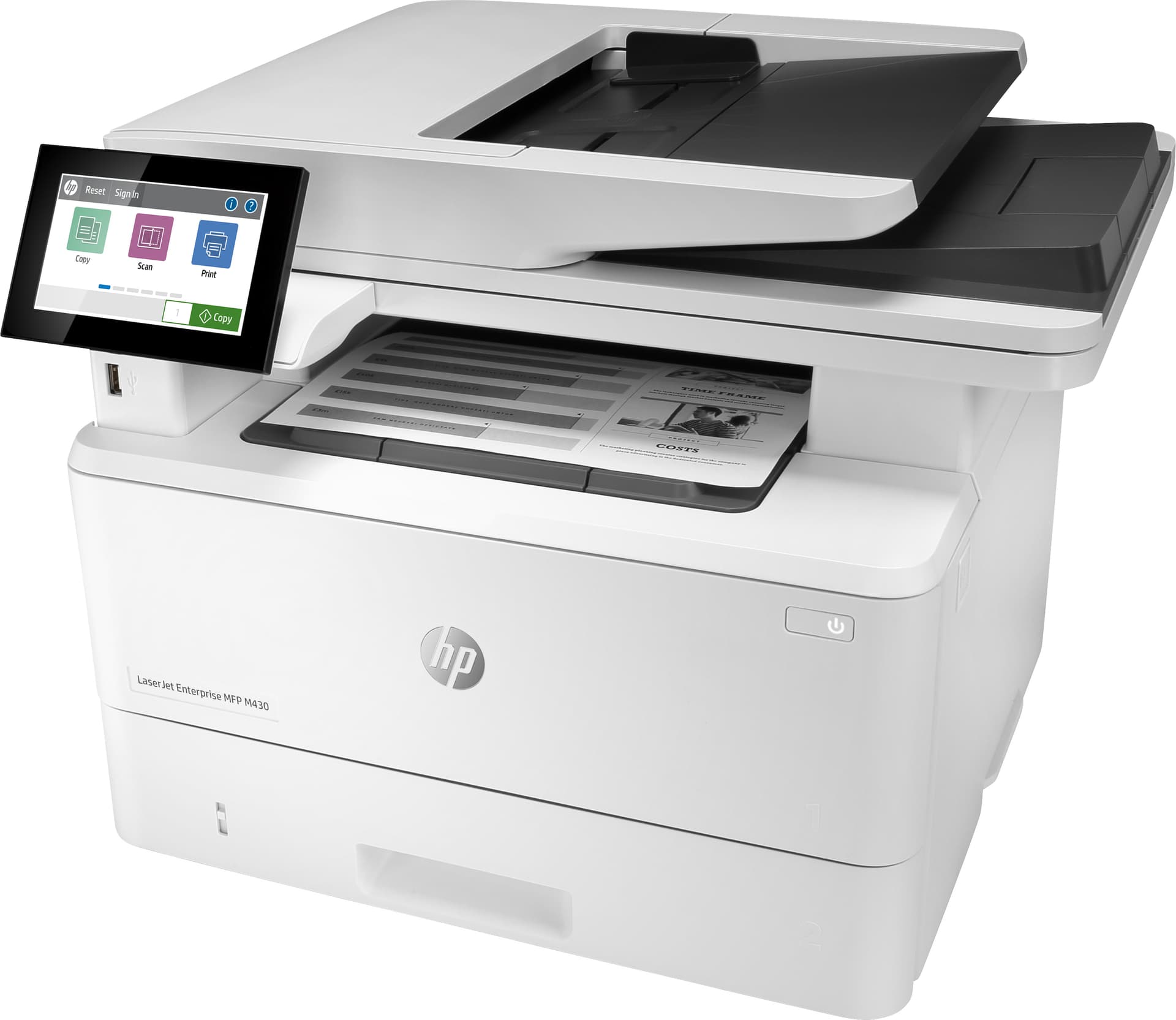 HP LaserJet Enterprise Multifunções M430f — miniatura 2