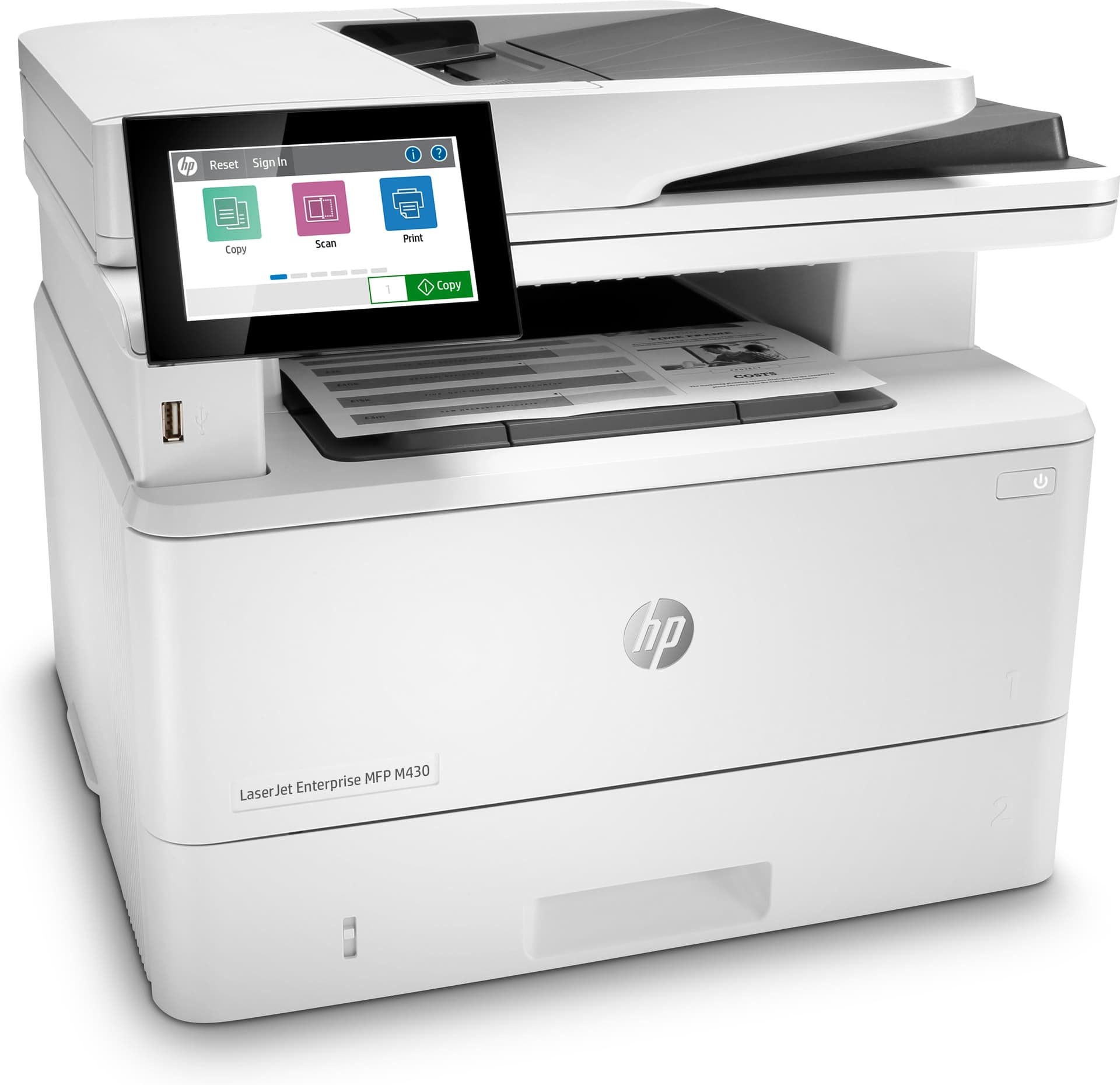 HP LaserJet Enterprise Multifunções M430f — miniatura 3