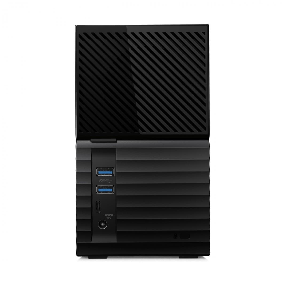 WD My Book Duo WDBFBE0360JBK - Matriz de disco rígido - 36 TB - 2 baias - HDD 18 TB x 2 - USB 3.1 Gen 1 (externo) — miniatura 5