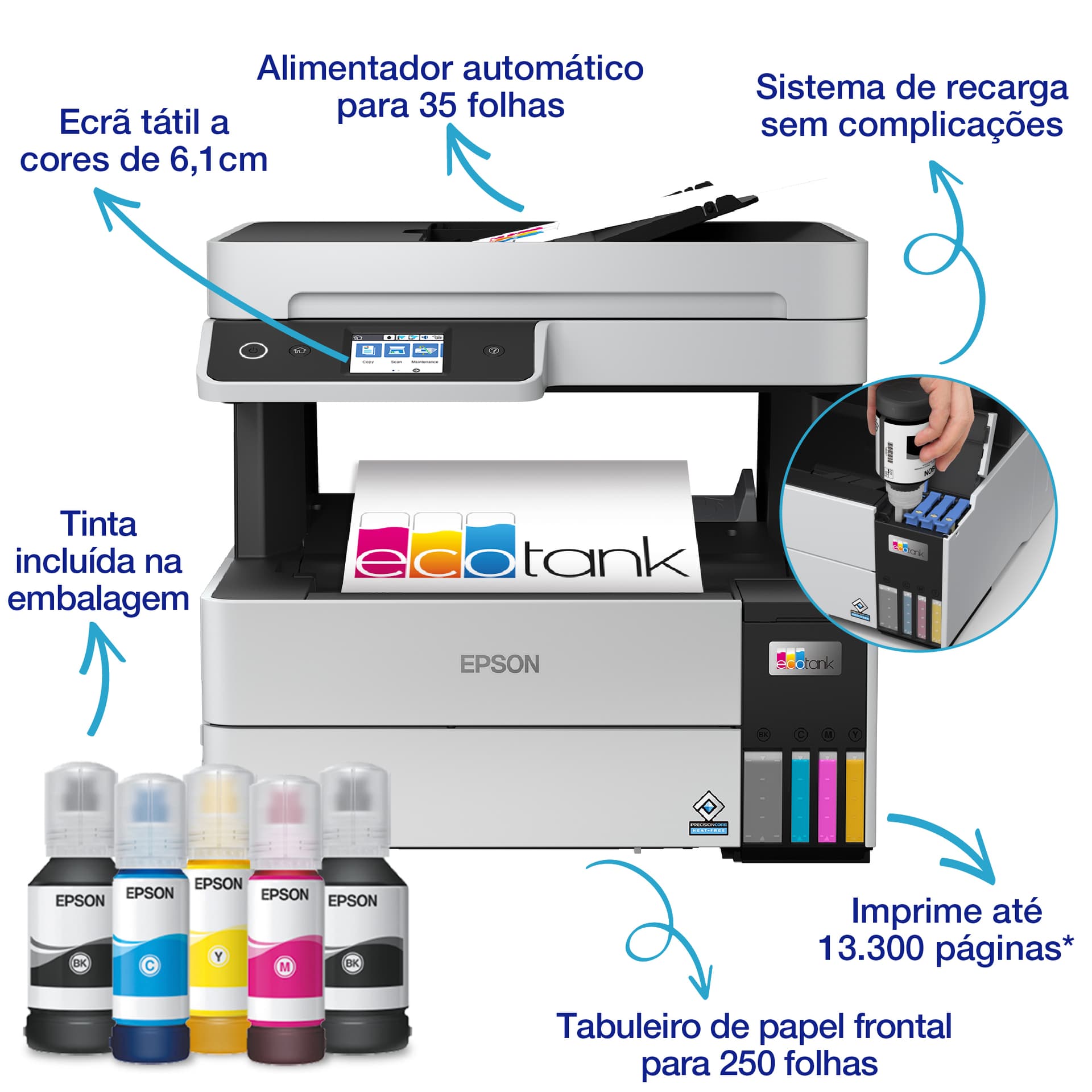 Epson EcoTank ET-5150, miniatura 5