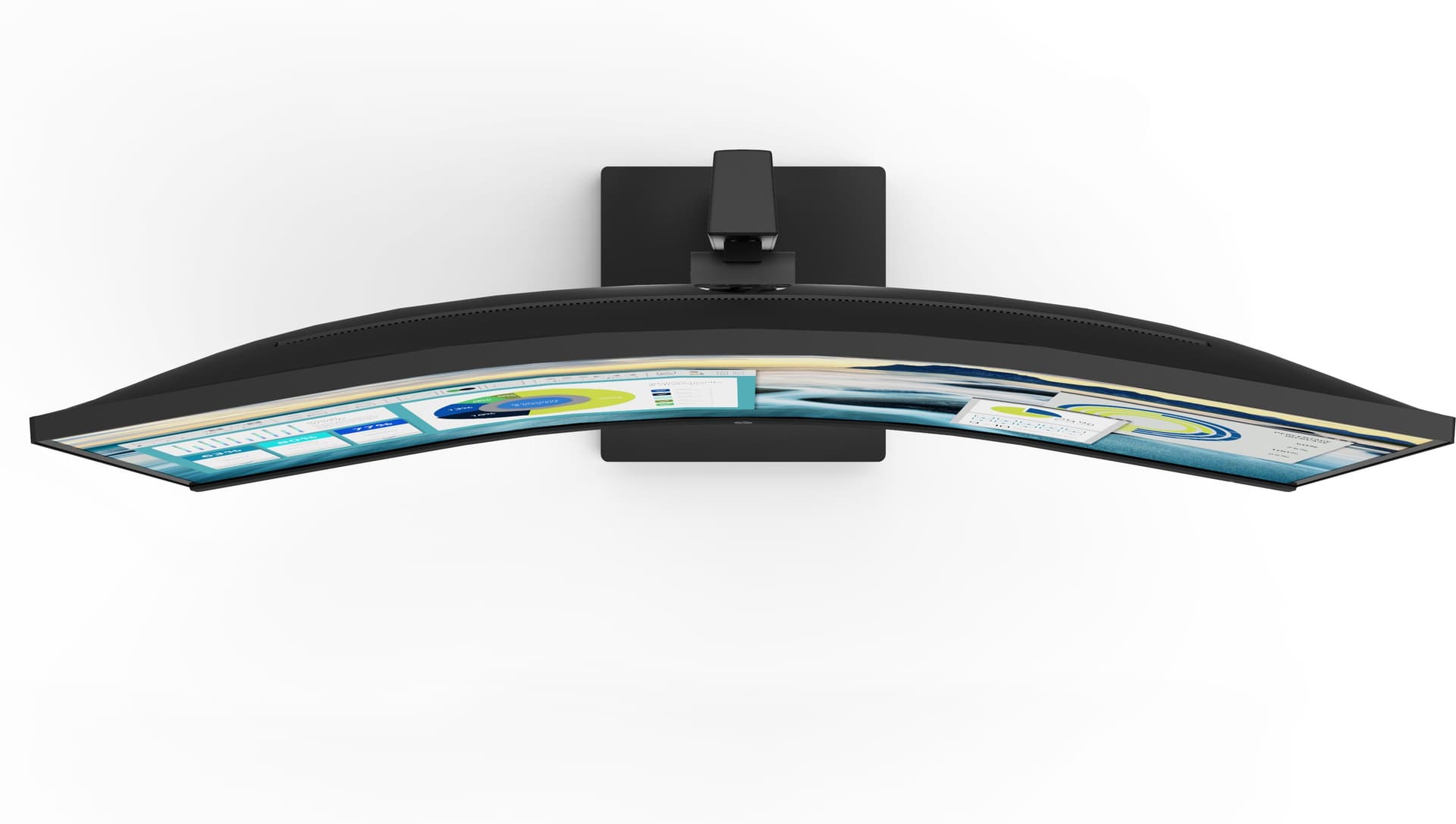 HP Monitor curvo WQHD P34hc G4 com USB-C — miniatura 5