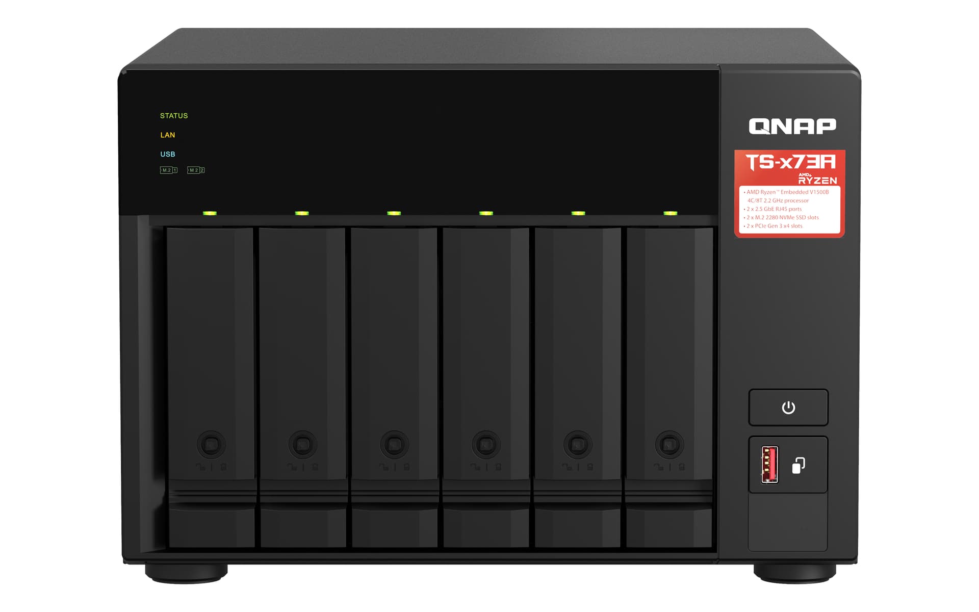 QNAP TS-673A — miniatura 1