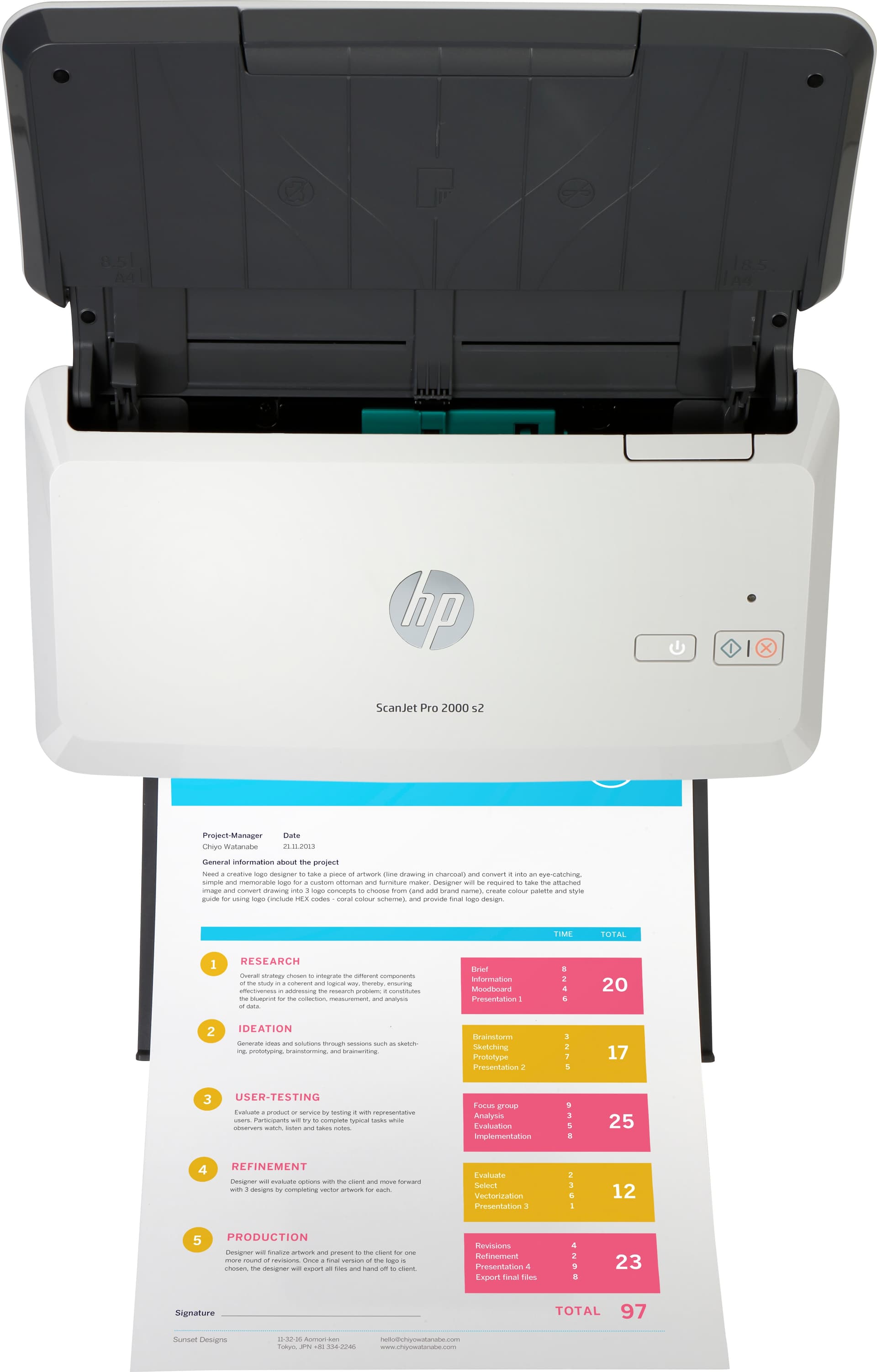 HP Scanjet Pro 2000 s2 Sheet-feed Scanner, miniatura 6