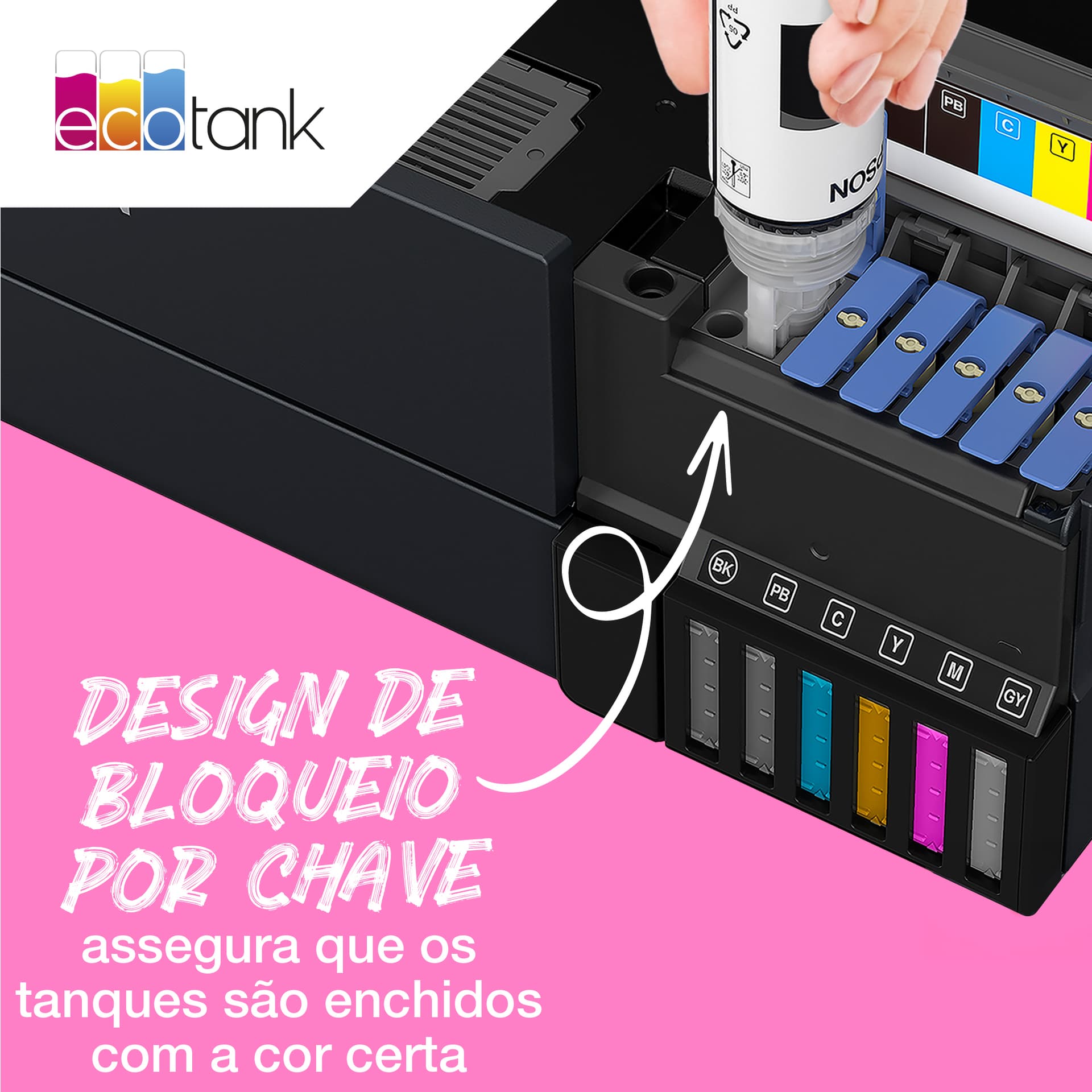 Epson 114 EcoTank Cyan ink bottle — miniatura 5