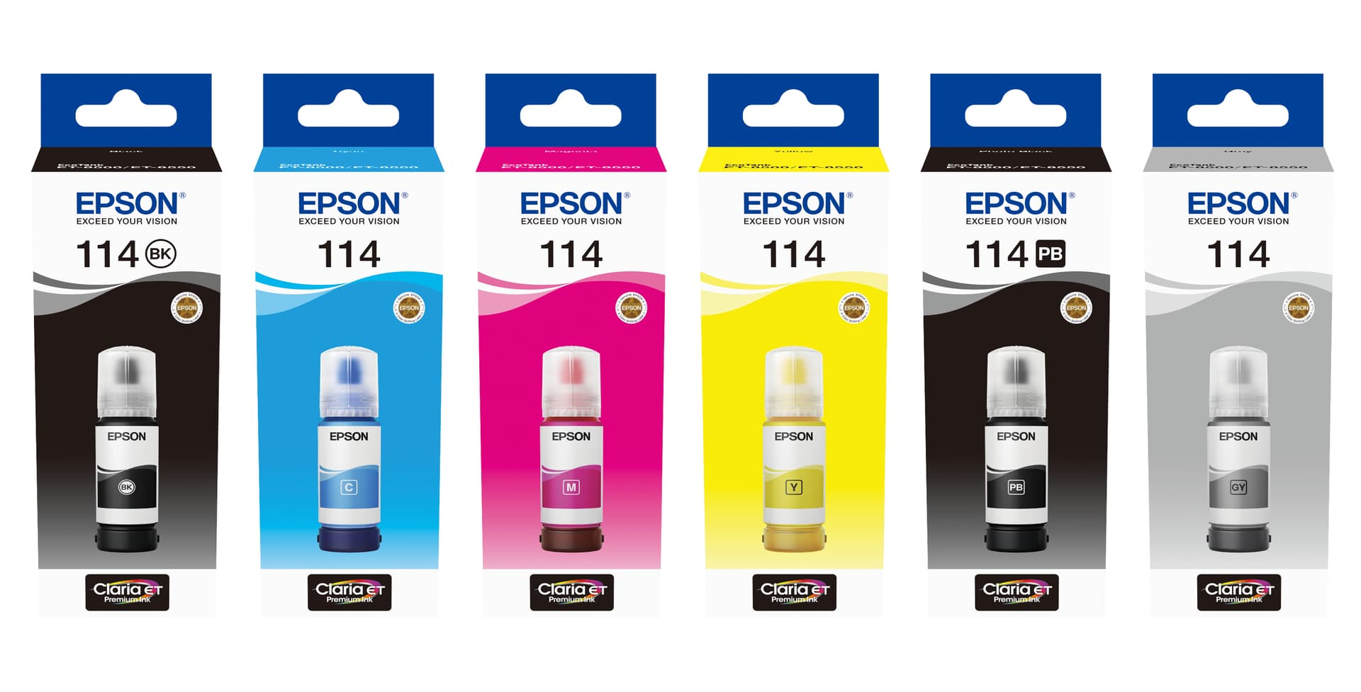 Epson 114 EcoTank Cyan ink bottle — miniatura 6