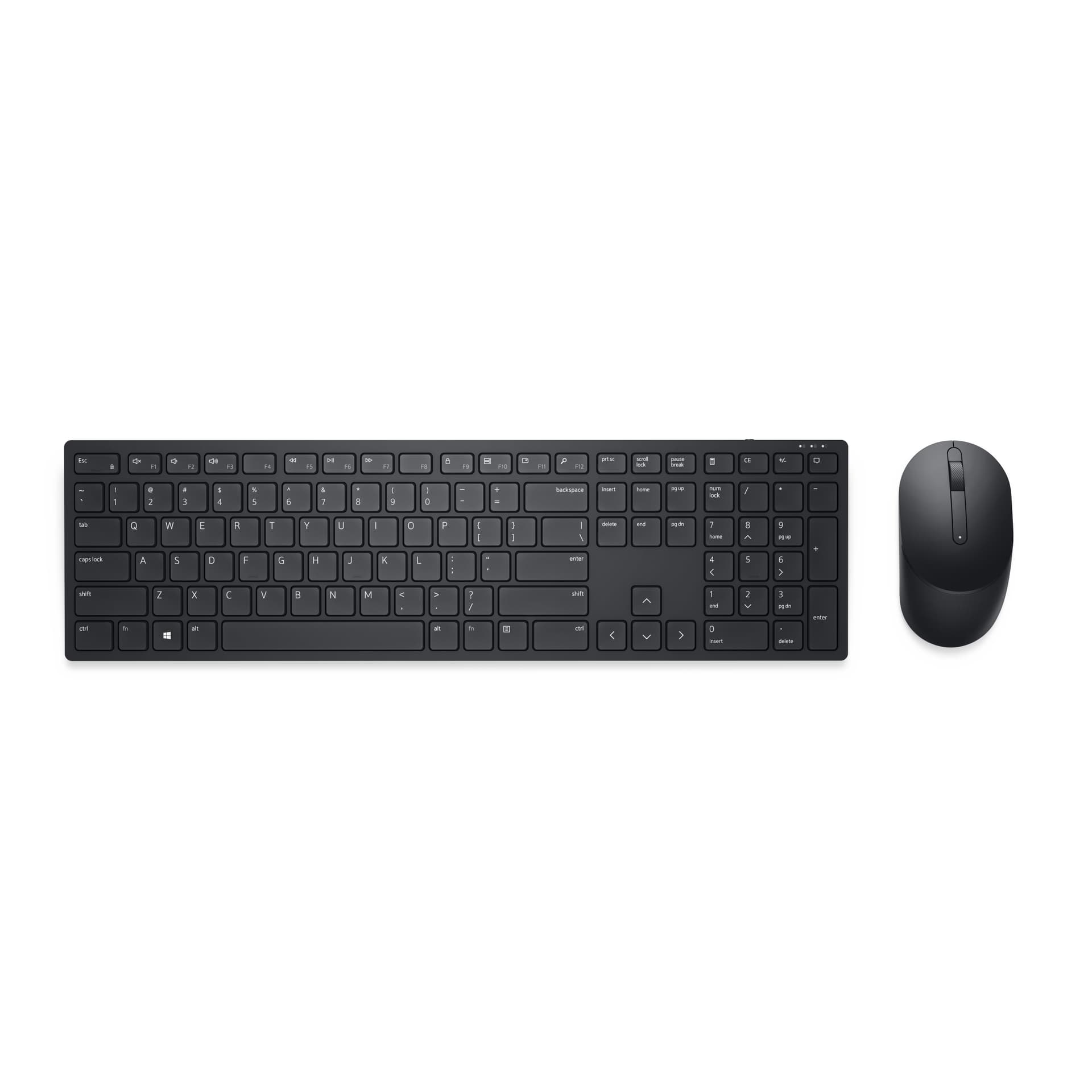 DELL Teclado e rato Pro — KM5221W - português (QWERTY) - preto — miniatura 1