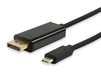 EQUIP CABO DISPLAYPORT USB-C M/M 1.8MT — miniatura 1
