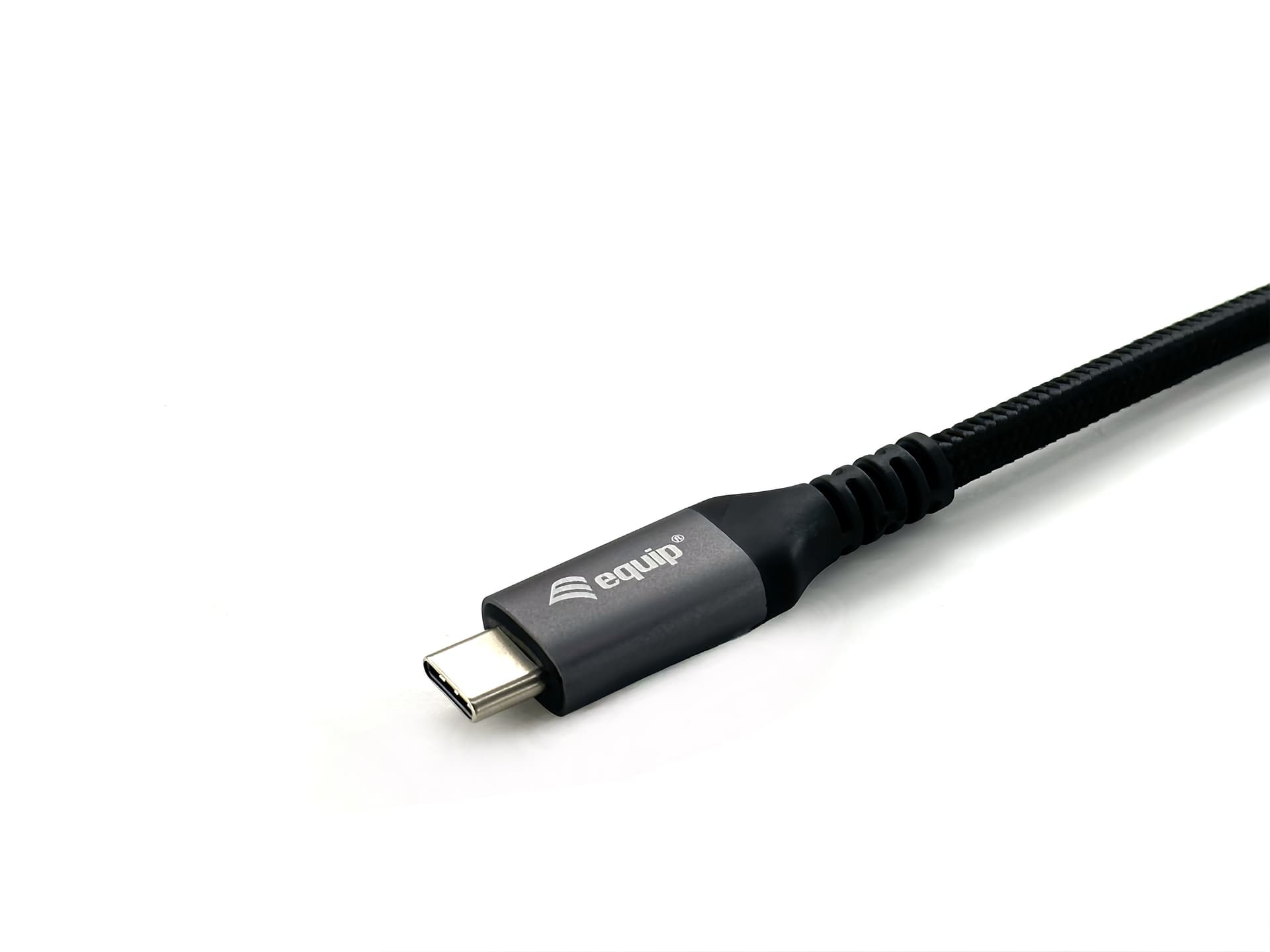 Equip 128371 Cabo de extensão USB 3.2 Gen 2 C para C, M/F, 1,0 m, 4K/60 Hz, 10 Gbps, preto, miniatura 3