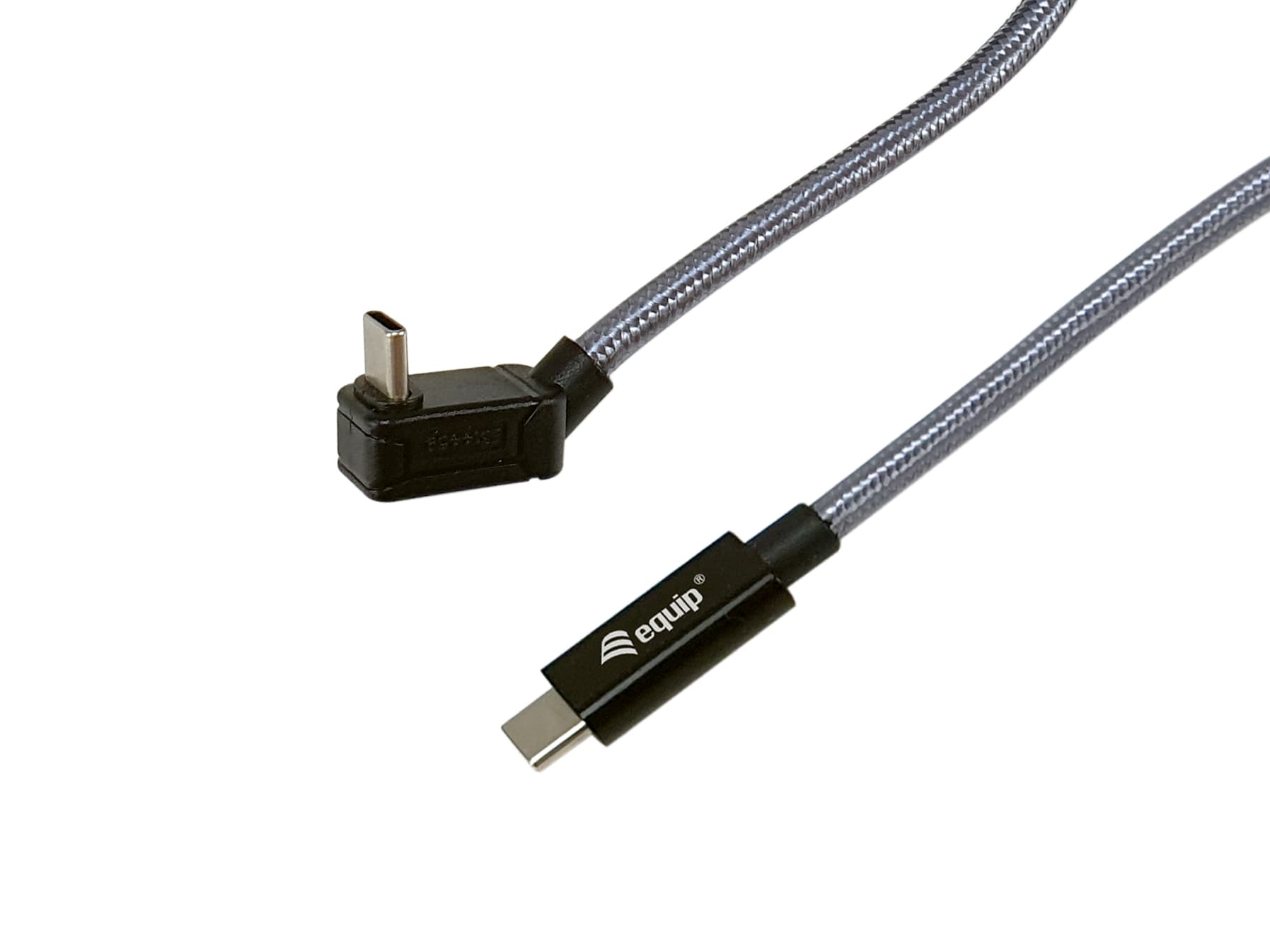 Equip 128423 Cabo de ficha USB 3.2 Gen 2x2 C para C U, 3,0 m, preto, M/M, PD240W, 4K/60Hz, 20Gbps — miniatura 2