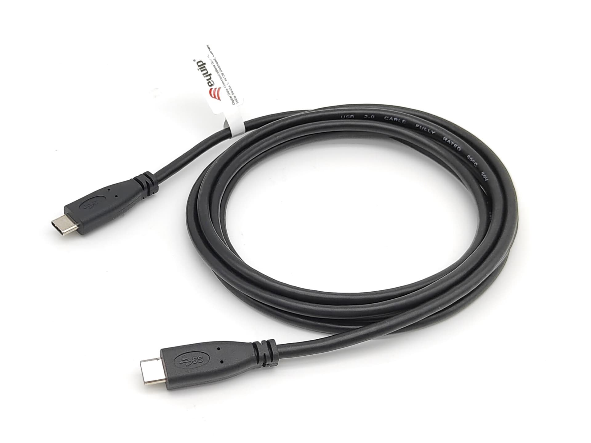 Equip Cabo USB 2.0 C para C, M/M, 2,0 m, PD 60W — miniatura 1
