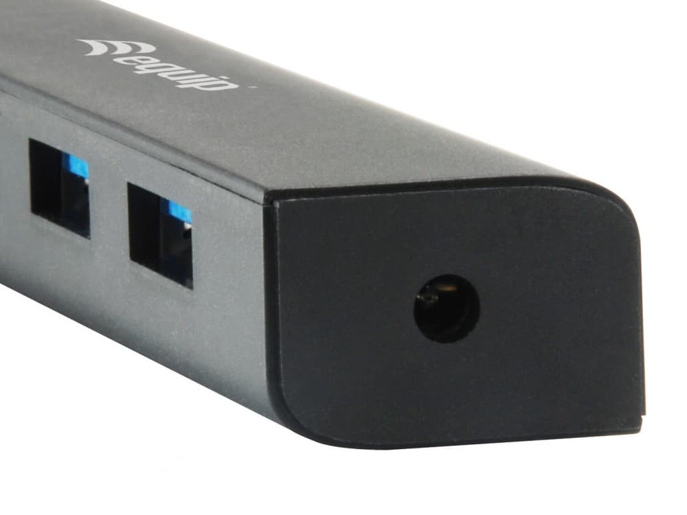 EQUIP LIFE HUB USB-C 4PORT USB 3.0 BLACK — miniatura 5