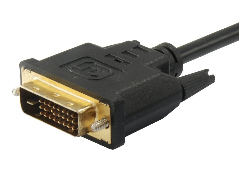 EQUIP CABO HDMI TO DVI TRIPLE SHIELDING & GOLD FLASH 2MT — miniatura 3