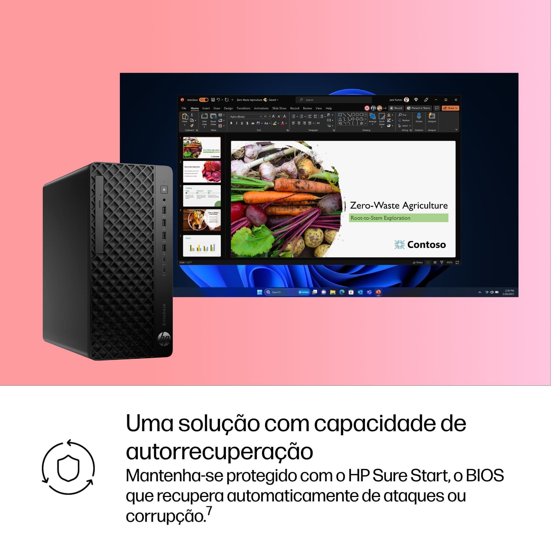 HP EliteDesk 8 Tower G1i Desktop AI PC, miniatura 13