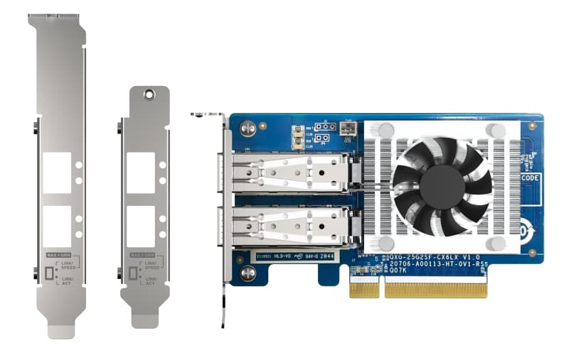QNAP QXG-25G2SF-CX6 — miniatura 1
