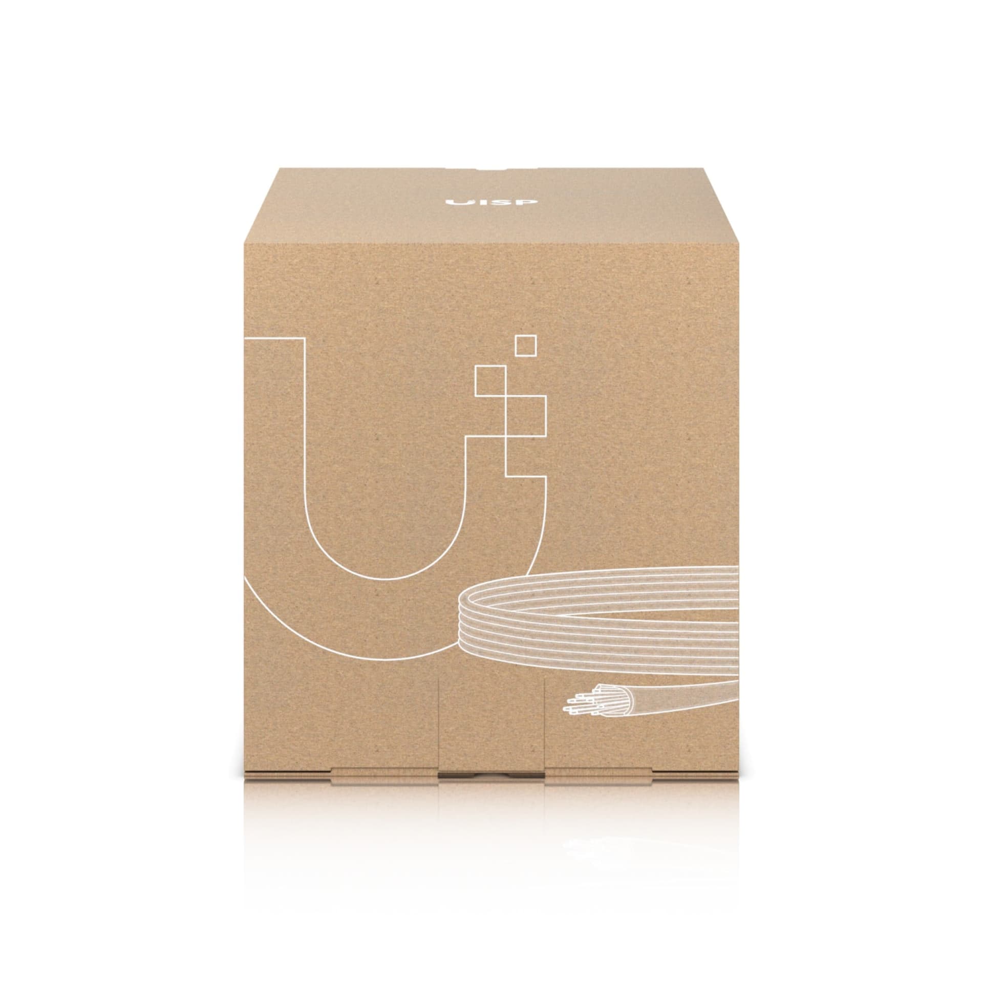 Ubiquiti UISP Cable Pro - Cabo de volume - 305 m - 6 mm - PTB - CAT 5e - exterior, liso - preto, miniatura 2