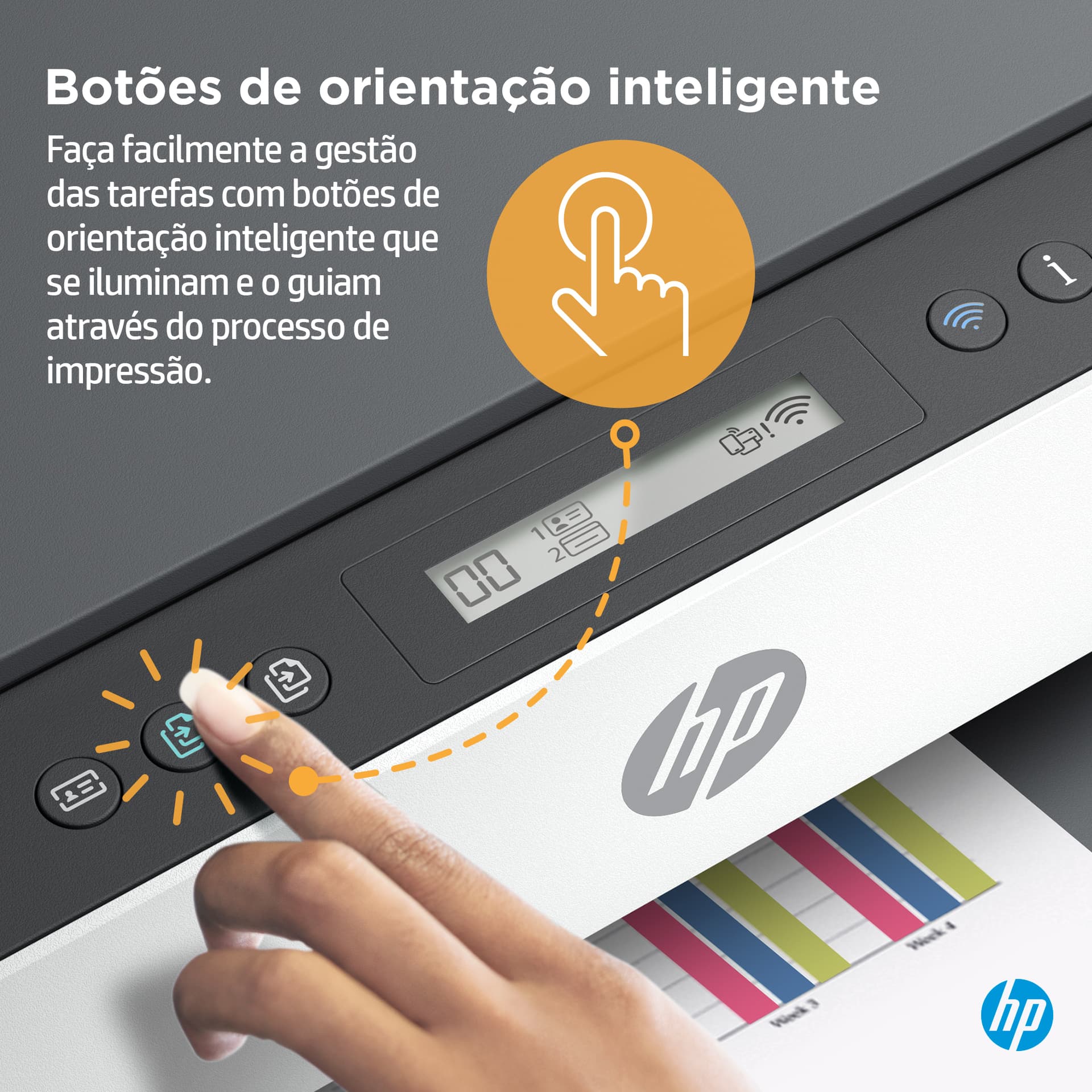 HP Smart Tank 7005 Sem fios All-in-One Cor Impressora, Impressão frente e verso; Copiadora, scanner — miniatura 11