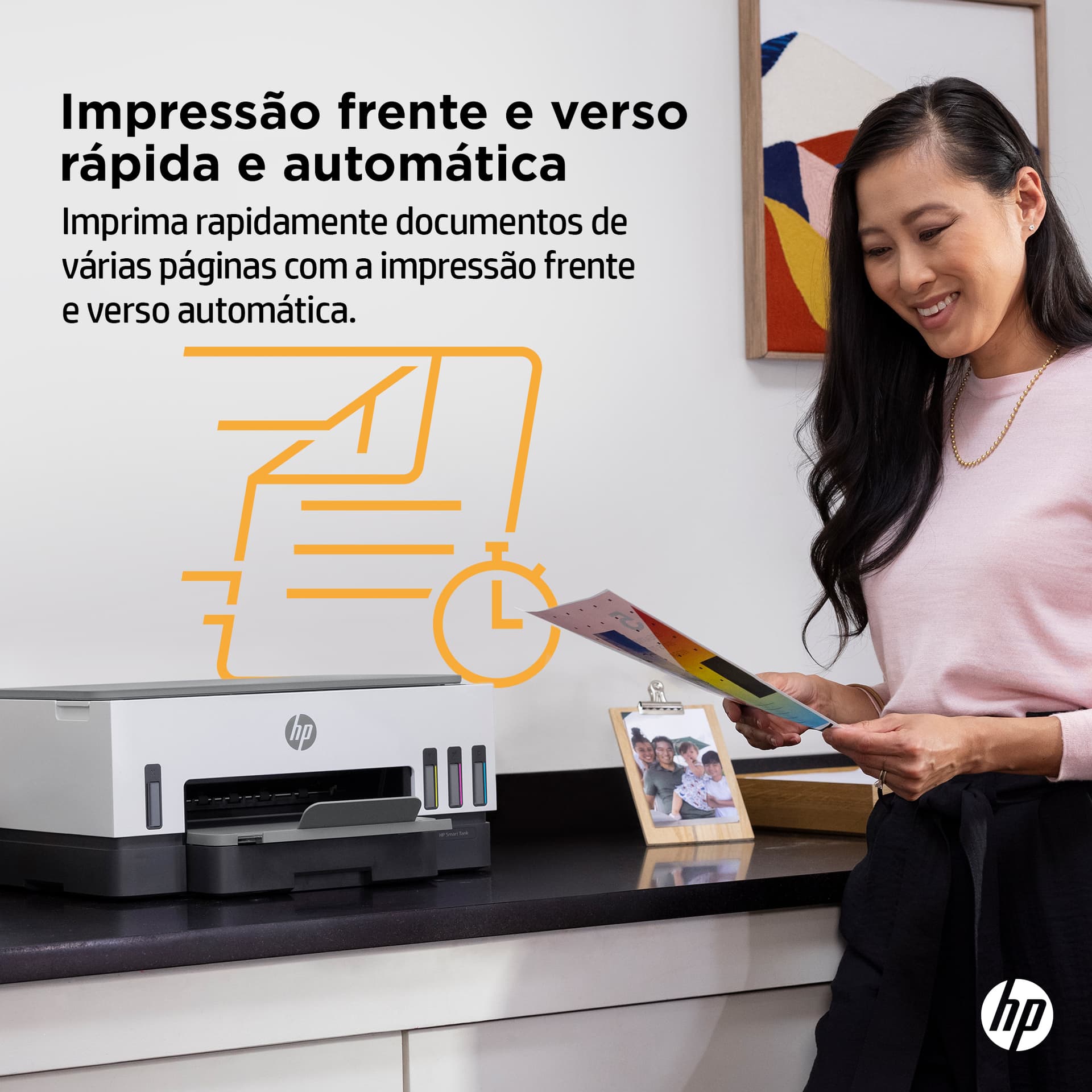 HP Smart Tank 7005 Sem fios All-in-One Cor Impressora, Impressão frente e verso; Copiadora, scanner — miniatura 10