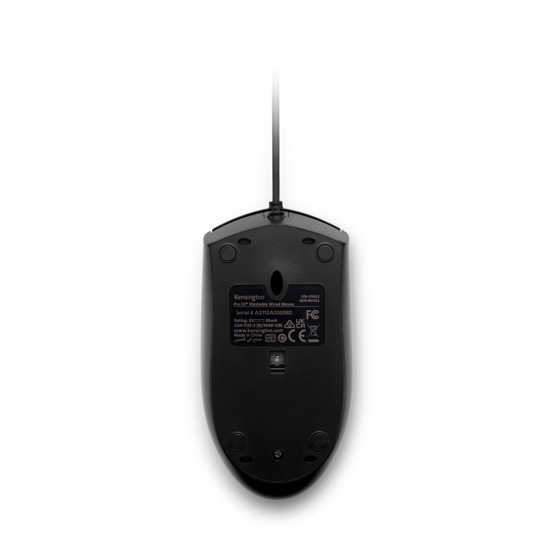 Kensington Pro Fit Washable Mouse Wired — miniatura 8