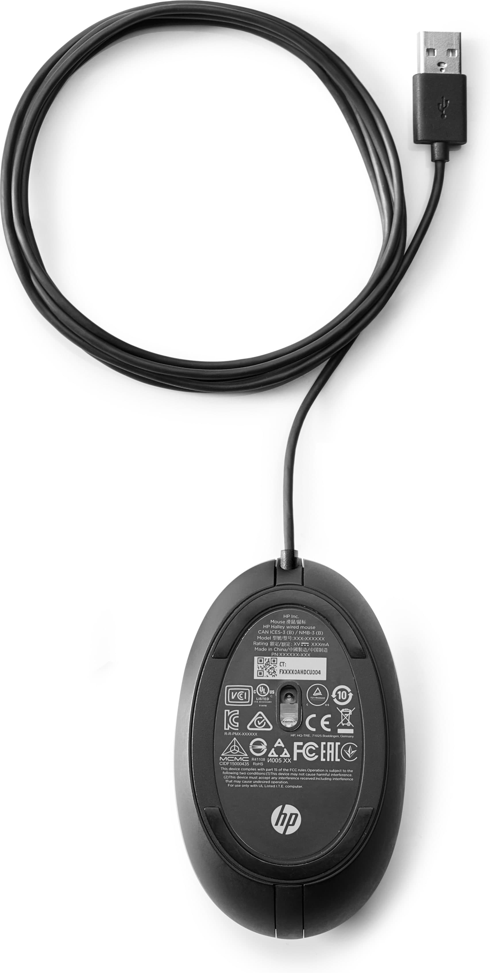 HP Rato com fios Desktop 320M — miniatura 4