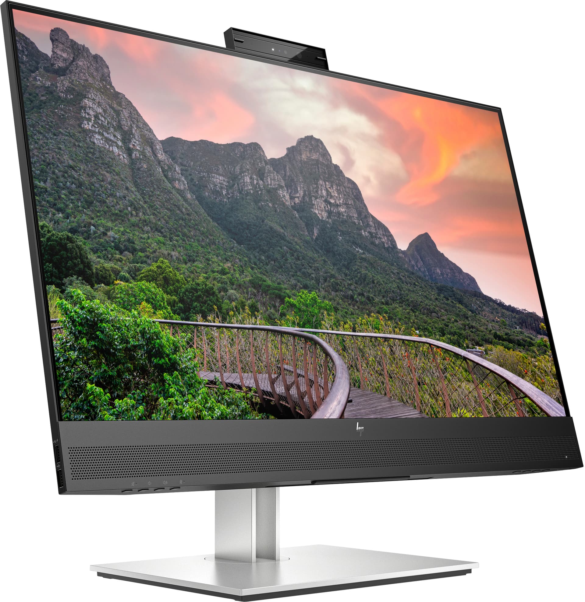 HP E-Series Monitor QHD para Videoconferência E27m G4 com USB-C — miniatura 3