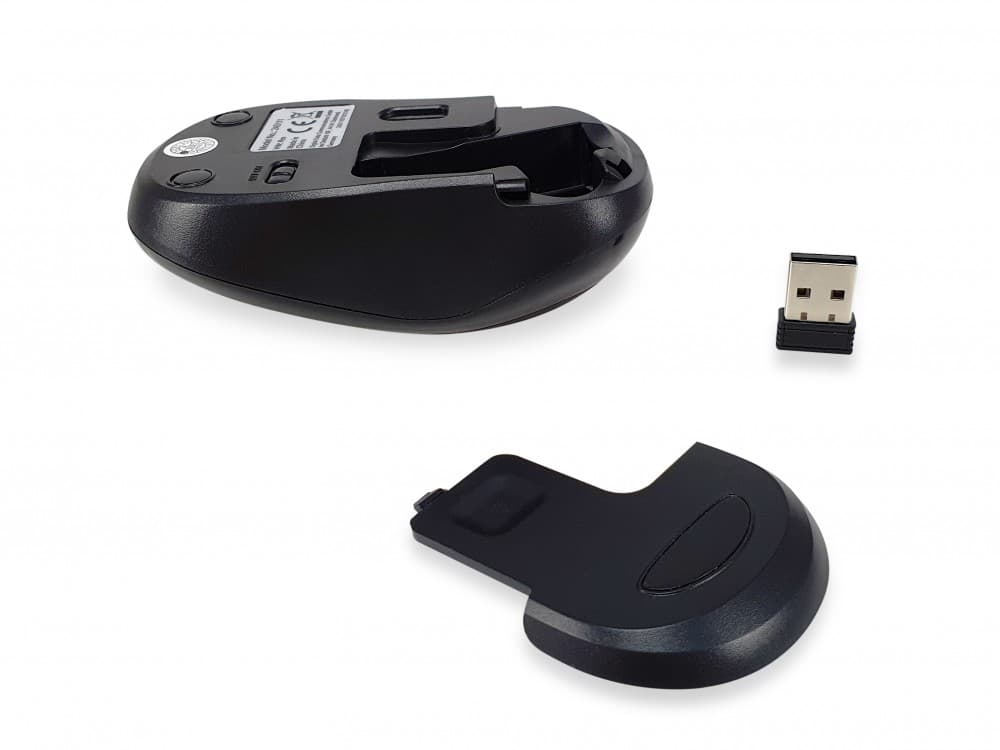 EQUIP LIFE RATO WIRELESS COMFORT BLACK 1600DPI — miniatura 3