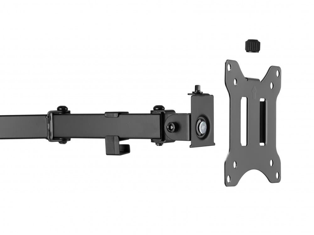EQUIP ERGO SUPORTE SECRETARIA 2 MONITORES 17" 32" ROTACAO 360º 650123 — miniatura 3