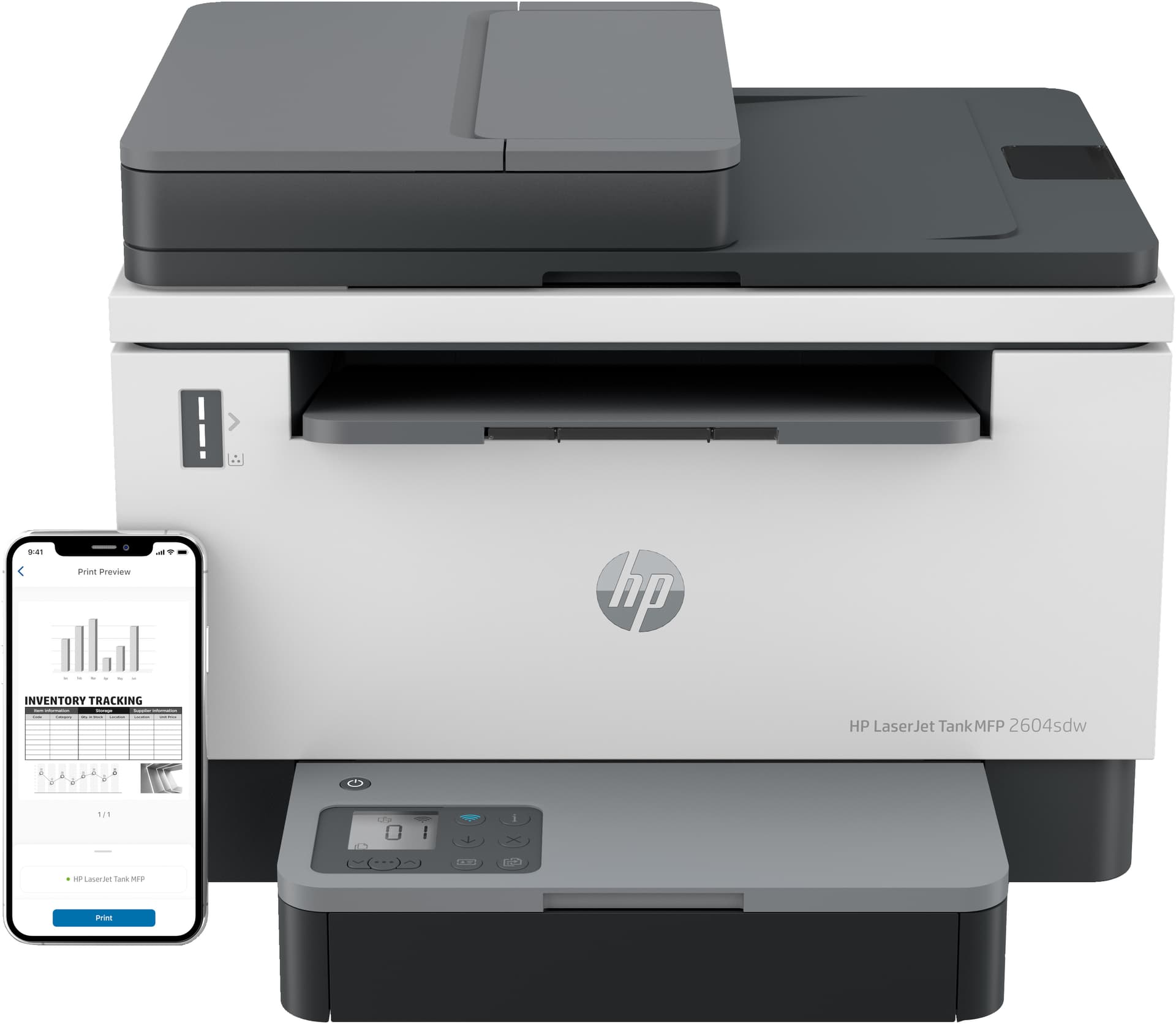 HP LaserJet Multifunções Tank 2604sdw — miniatura 6