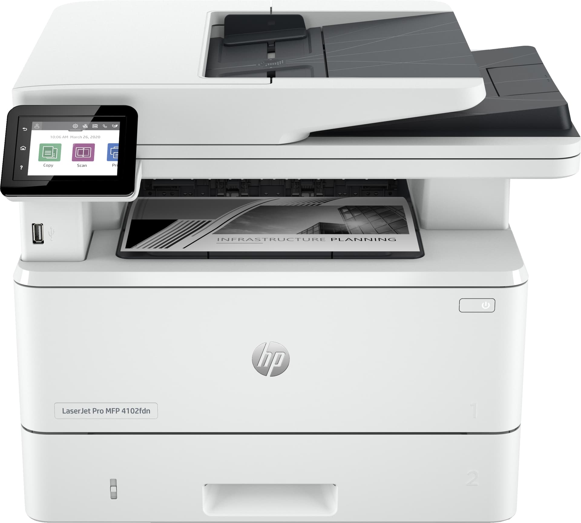 HP LaserJet Pro Multifunções 4102fdn — miniatura 1