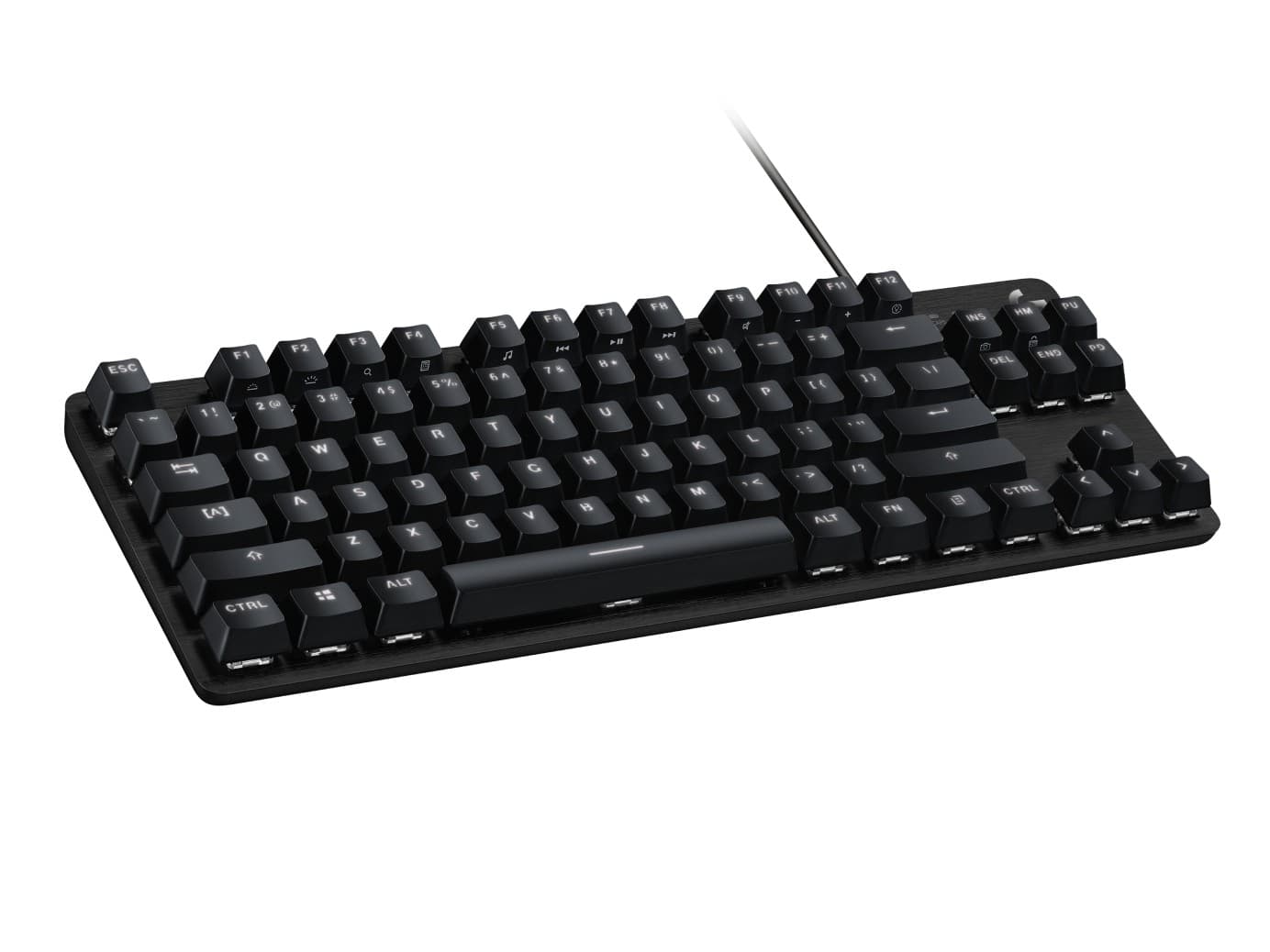 Logitech G G413 TKL SE - Teclado - iluminação - USB - QWERTY - Padrão internacional americano - preto — miniatura 3