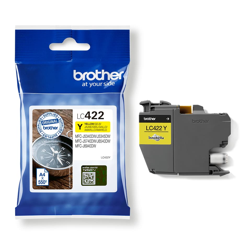 Brother LC-422Y — miniatura 3