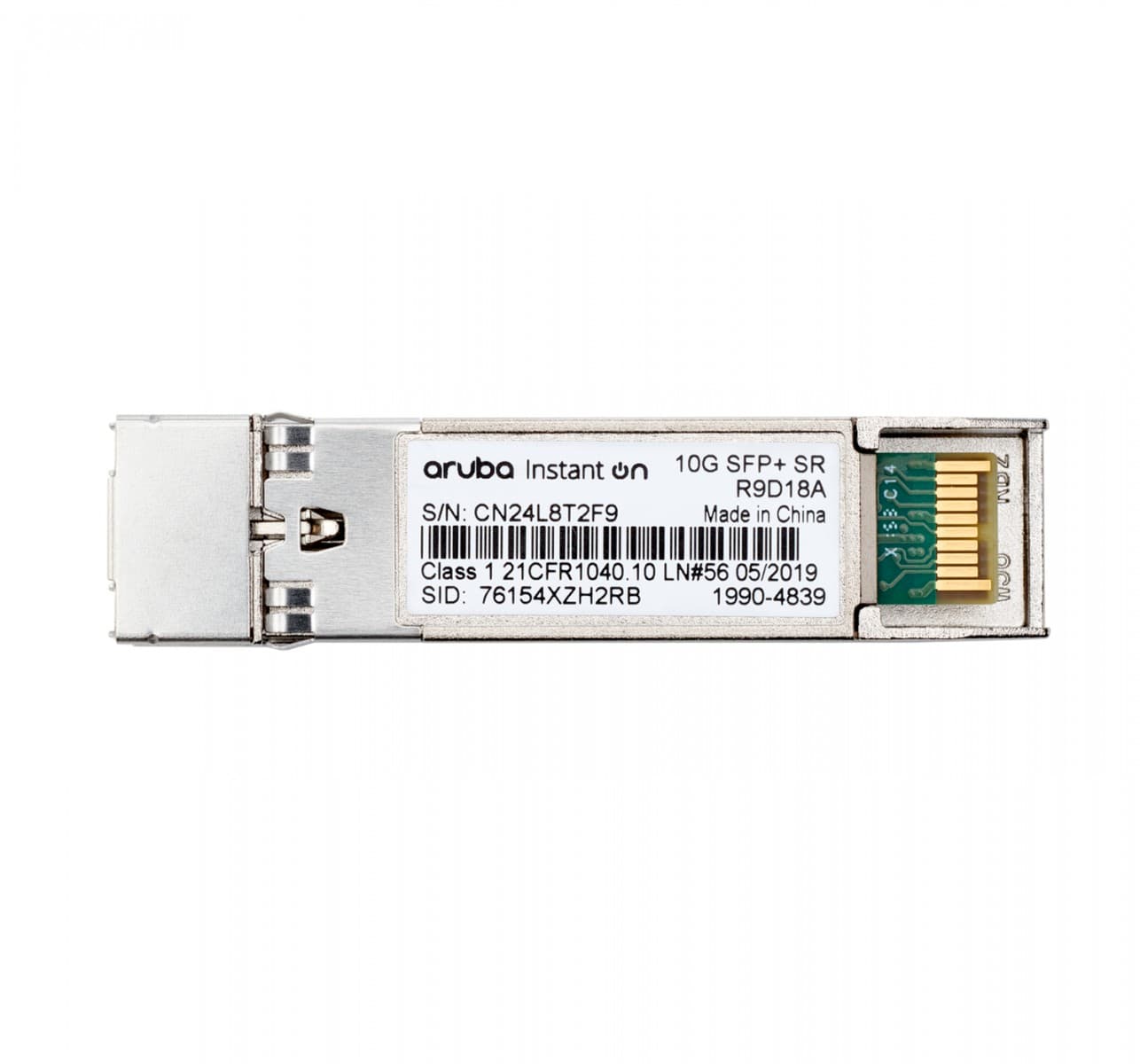HPE Networking Instant On - Módulo de transceptor SFP+ - 10GbE - 10GBase-SR - multi-modo LC - até 300 m - para HPE Aruba Instant On Instant On 1930, 1960 — miniatura 2