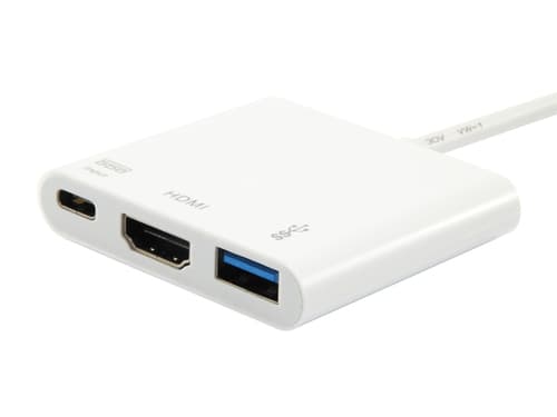 EQUIP LIFE ADAPTADOR USB-C PARA HDMI USB A PD M/F, miniatura 3