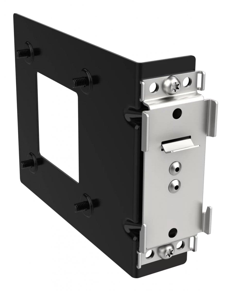 AXIS F8002 - Clip de trilho DIN - interior - preto - para AXIS F41 Main Unit — miniatura 3