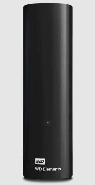 WD Elements Desktop WDBWLG0200HBK - Disco rígido - 20 TB - externa (desktop) - 3.5" - USB 3.0 - preto — miniatura 2
