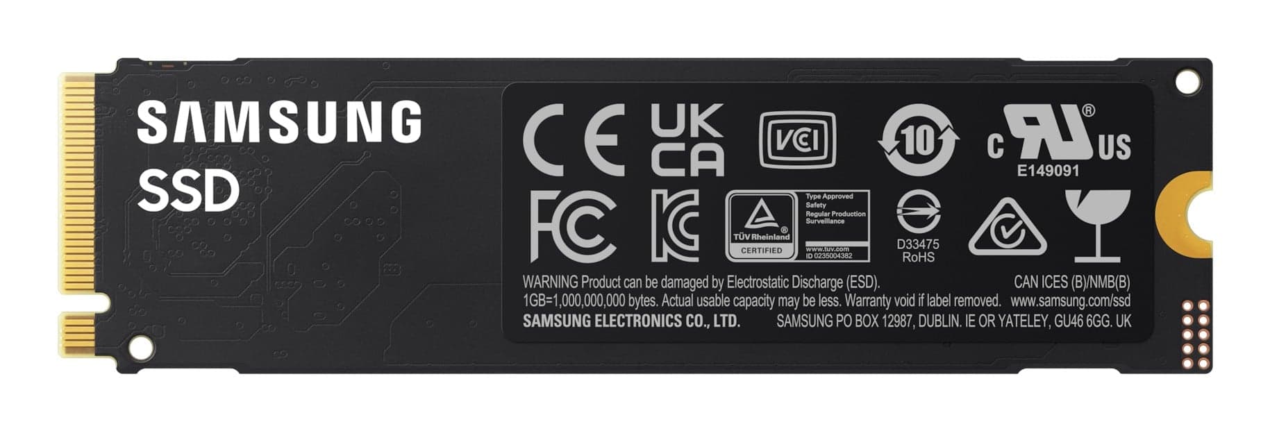 SAMSUNG SSD 1TB 990 V-NAND 2280 NVME PCIE 4.0 HMB — miniatura 2
