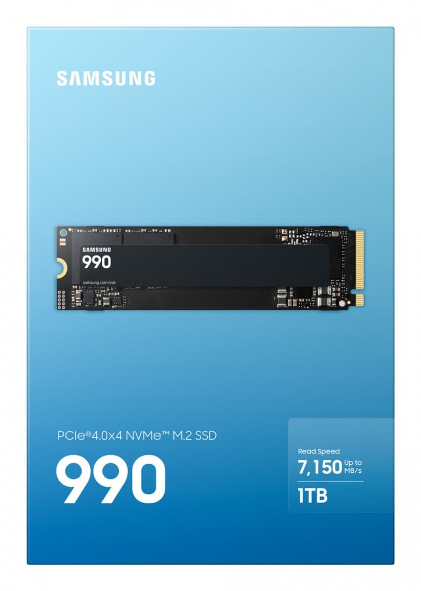 SAMSUNG SSD 1TB 990 V-NAND 2280 NVME PCIE 4.0 HMB — miniatura 6