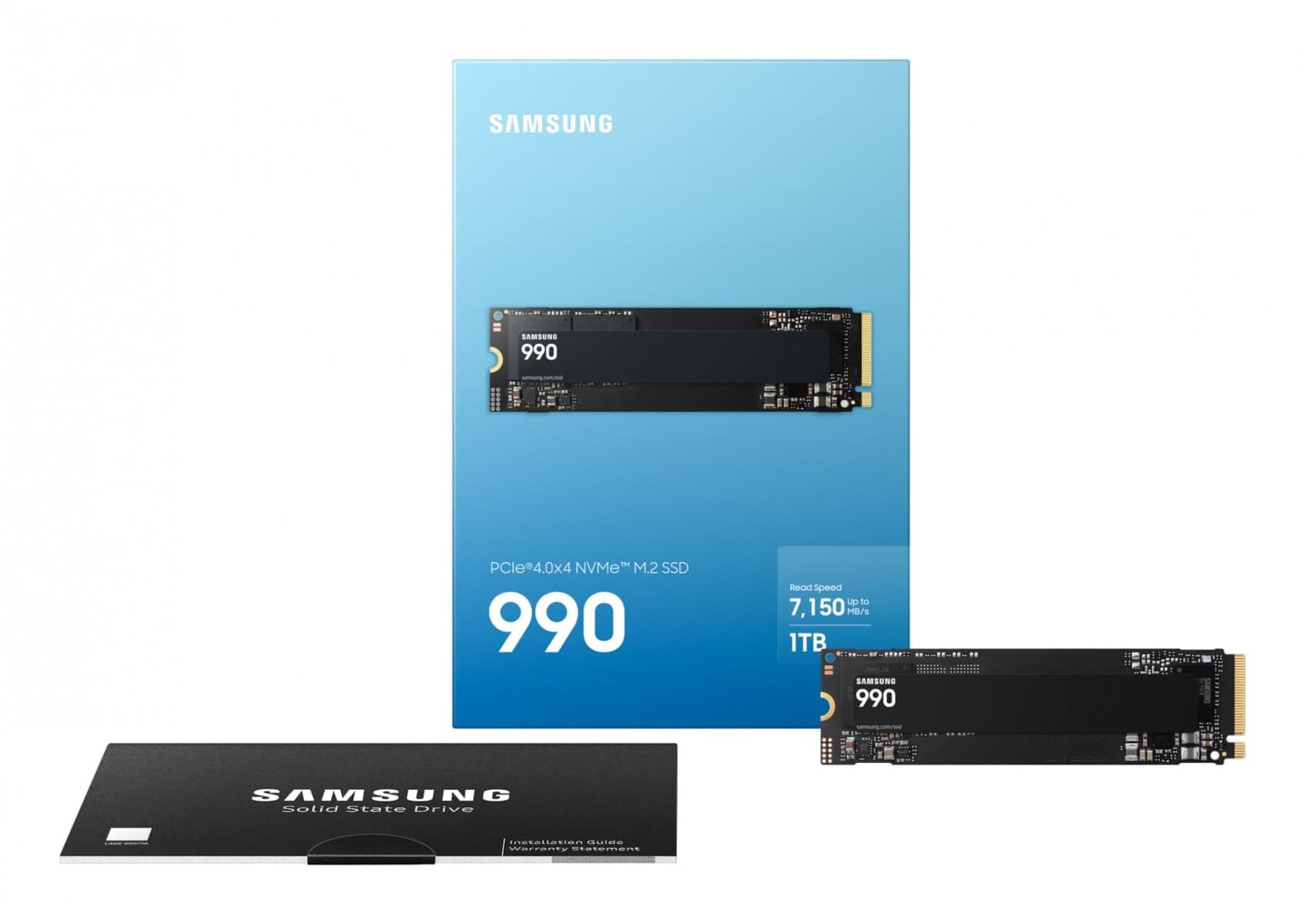 SAMSUNG SSD 1TB 990 V-NAND 2280 NVME PCIE 4.0 HMB — miniatura 8