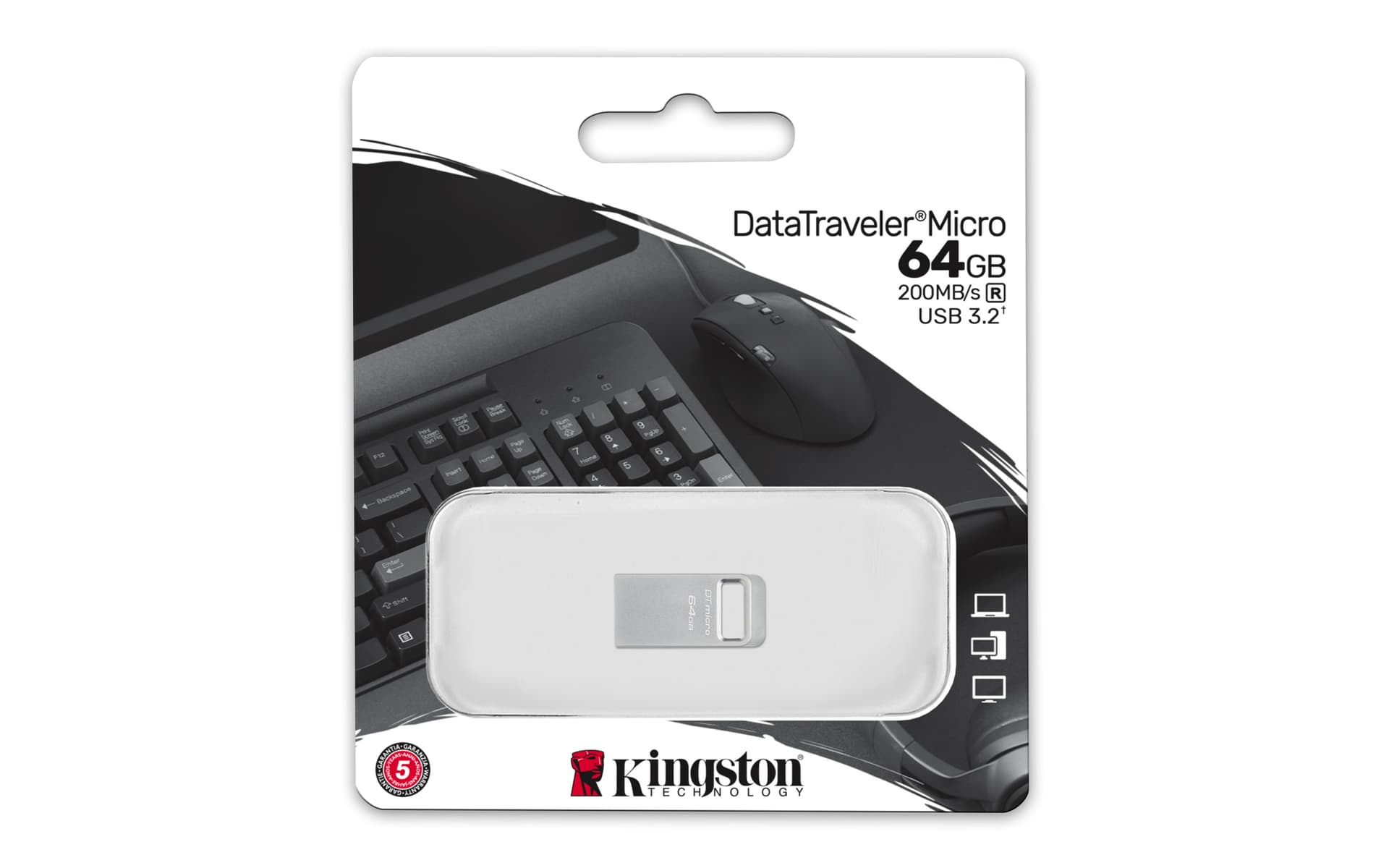 Kingston Technology DataTraveler Micro — miniatura 4