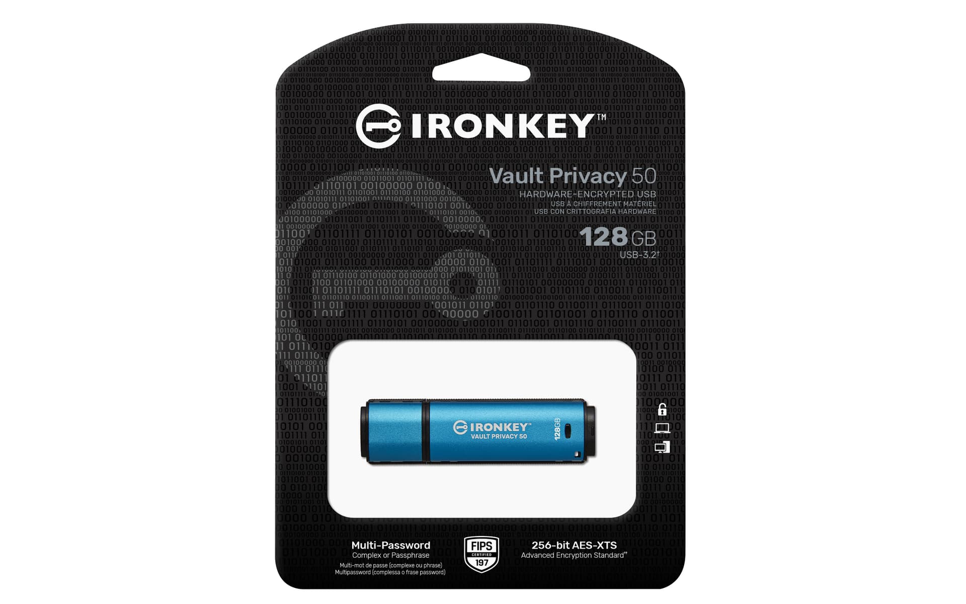 Kingston Technology IronKey Vault Privacy 50 — miniatura 3