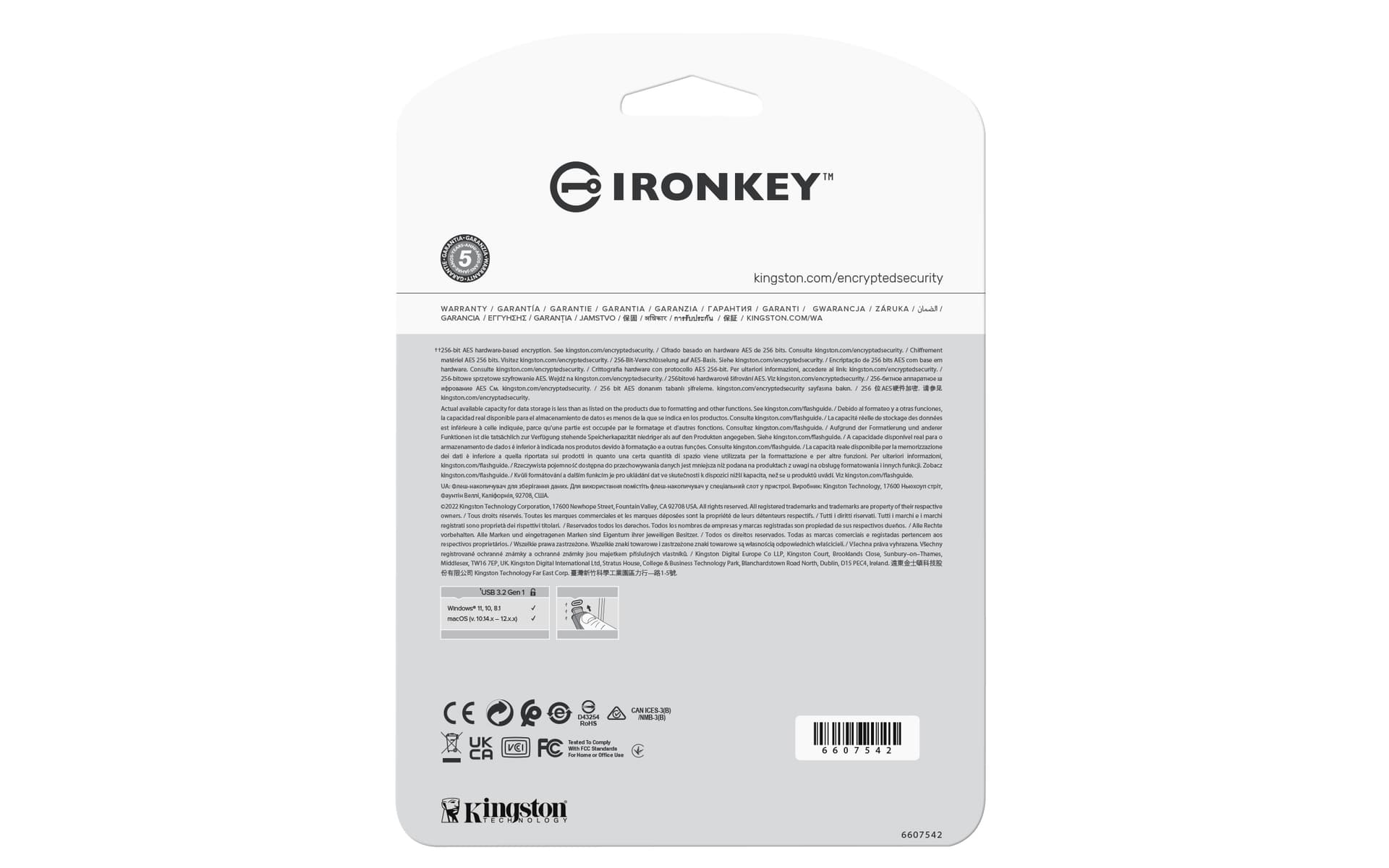 Kingston Technology IronKey Vault Privacy 50 — miniatura 4
