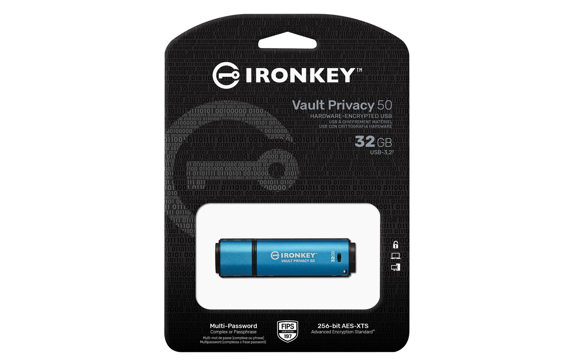 Kingston Technology IronKey Vault Privacy 50 — miniatura 3