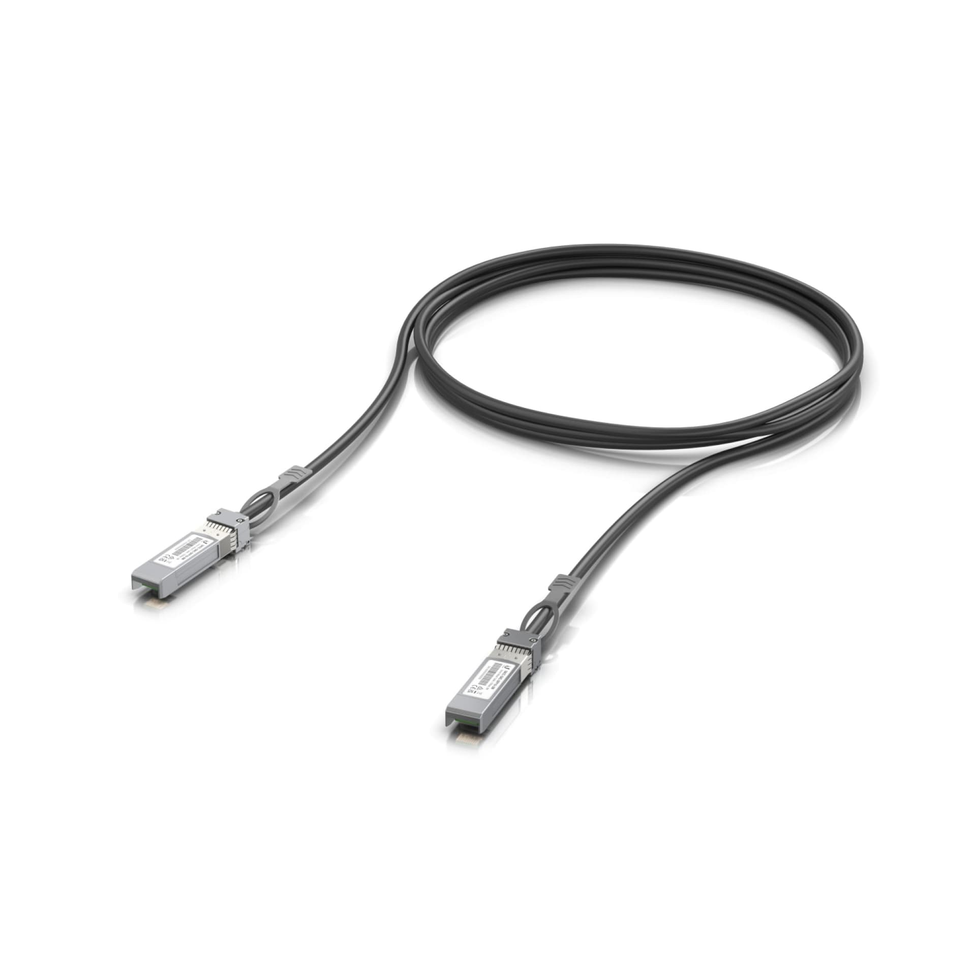 Ubiquiti - 10GBase-AOC direct attach cable - SFP+ para SFP+ - 10 m - 3 mm - fibra óptica - Active Optical Cable (AOC) - aqua, miniatura 3