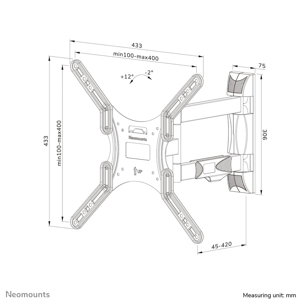 Neomounts WL40-550BL14, miniatura 17