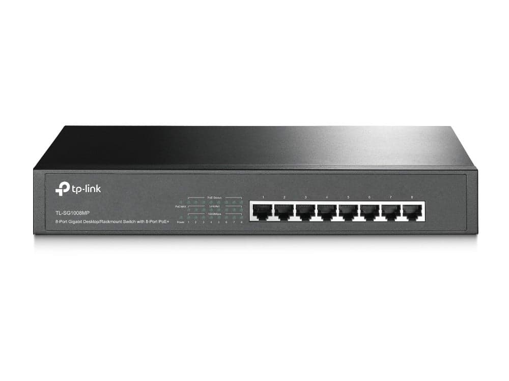 TP-LINK 8PORT GIGABIT POE TL-SG1008MP — miniatura 1
