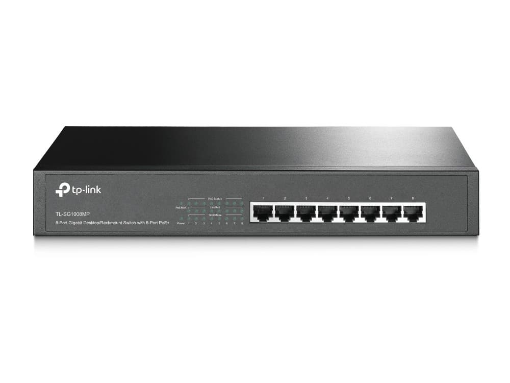 TP-LINK 8PORT GIGABIT POE TL-SG1008MP — miniatura 3