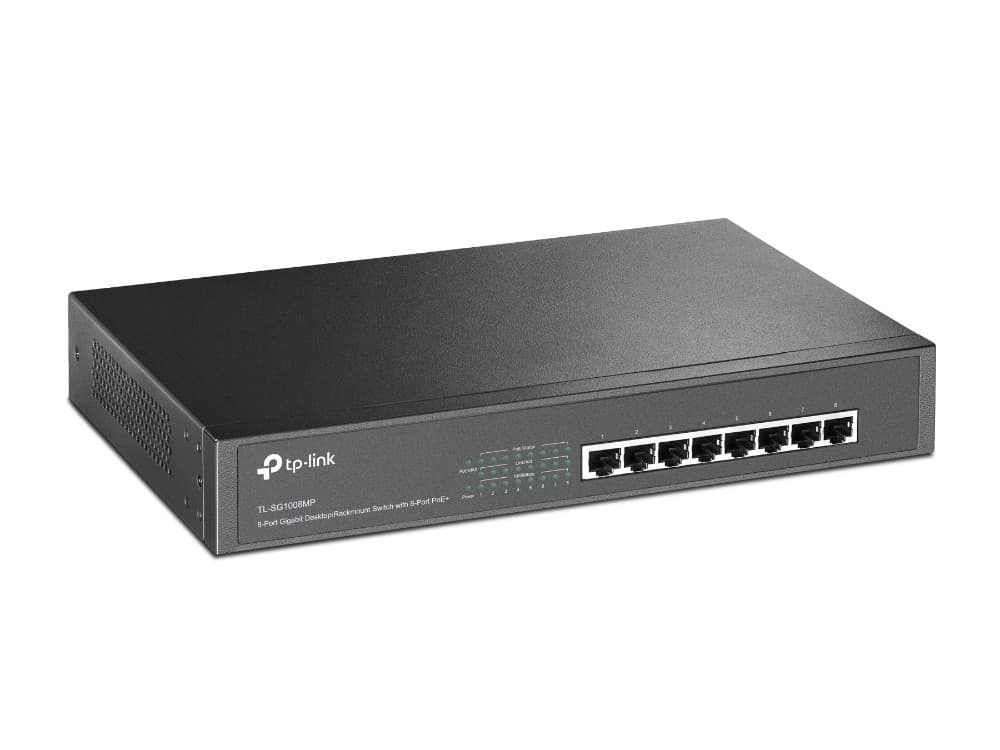 TP-LINK 8PORT GIGABIT POE TL-SG1008MP — miniatura 4
